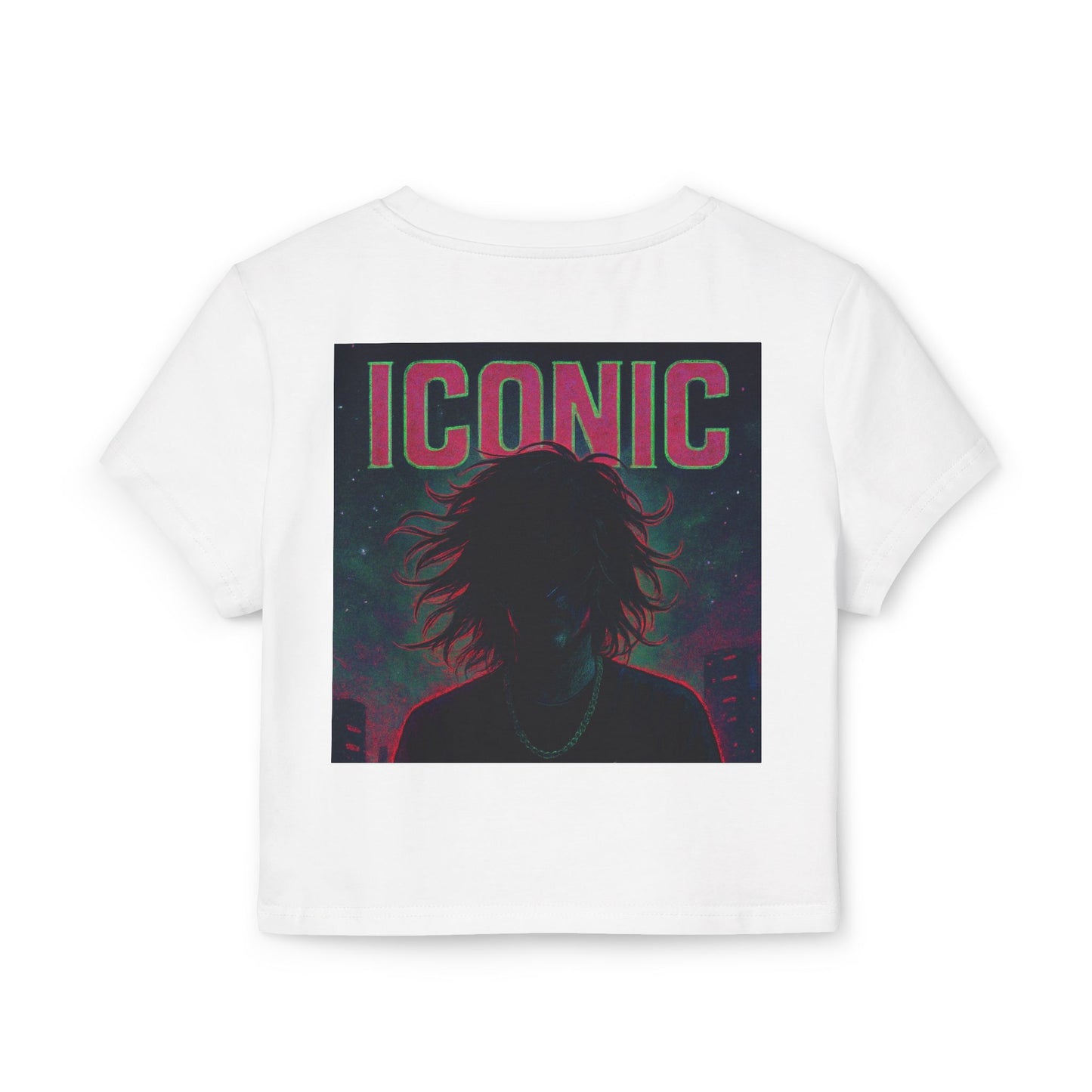Trendy Women's Baby Tee - Adult Squim & Iconic Graphic, Casual Summer Top, Gift for Her, Festival Wear, Streetwear