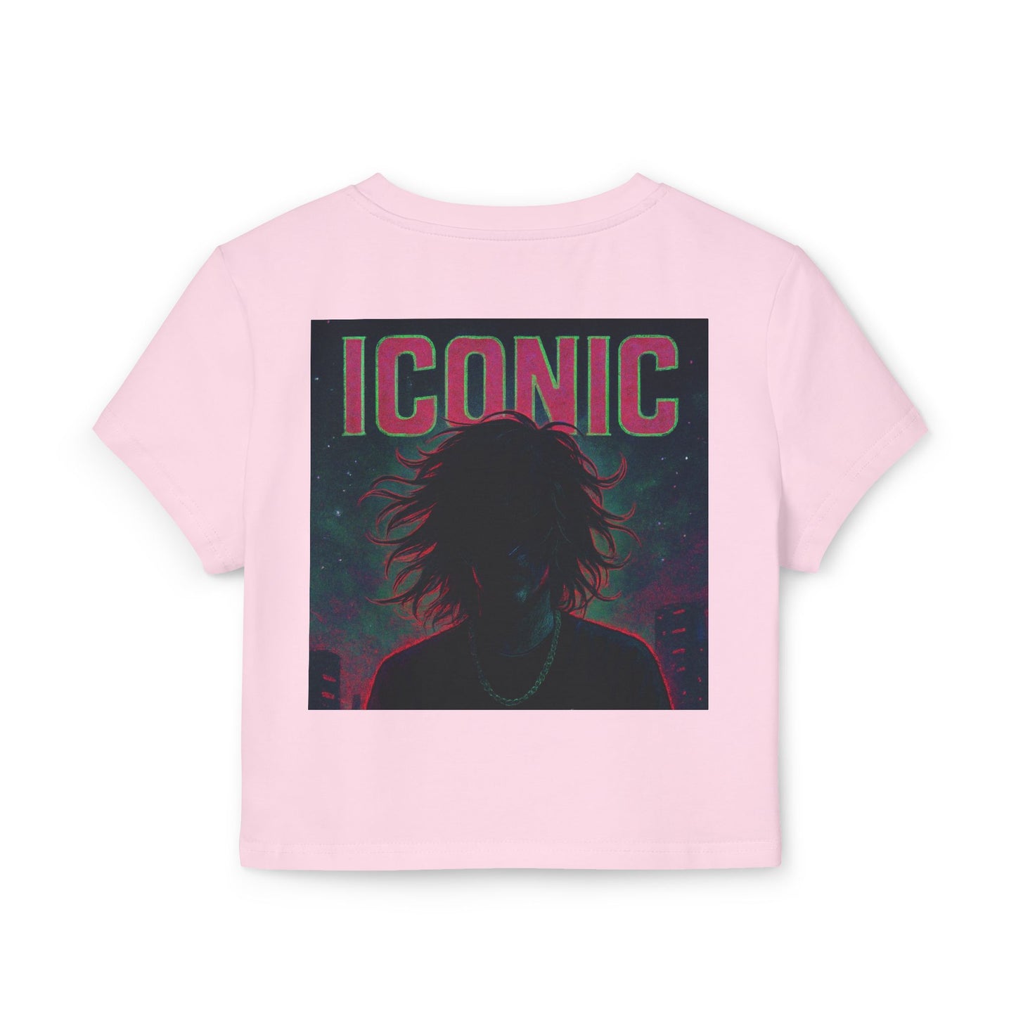 Trendy Women's Baby Tee - Adult Squim & Iconic Graphic, Casual Summer Top, Gift for Her, Festival Wear, Streetwear