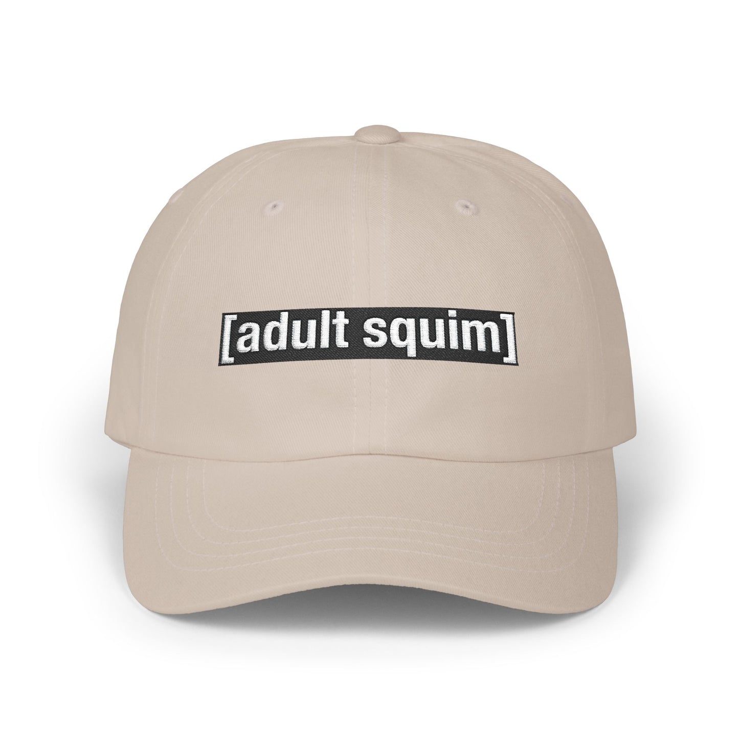 Adult Squim Classic Dad Cap, Casual Hat for Summer, Gift for Dad, Trendy Cap, Outdoor Cap, Father's Day Gift