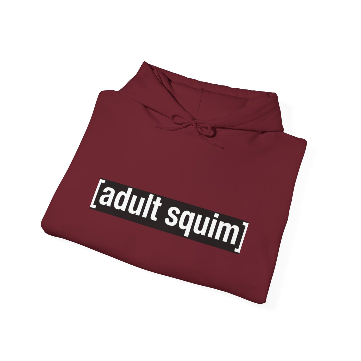 Unisex Heavy Blend™ Hoodie for Trendy Casual Vibes, Perfect for Everyday Wear, Gifts, Fashion Statement, Adult Squim Design, Iconic Style