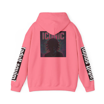 Unisex Heavy Blend™ Hoodie for Trendy Casual Vibes, Perfect for Everyday Wear, Gifts, Fashion Statement, Adult Squim Design, Iconic Style