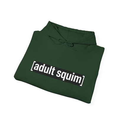 Unisex Heavy Blend™ Hoodie for Trendy Casual Vibes, Perfect for Everyday Wear, Gifts, Fashion Statement, Adult Squim Design, Iconic Style