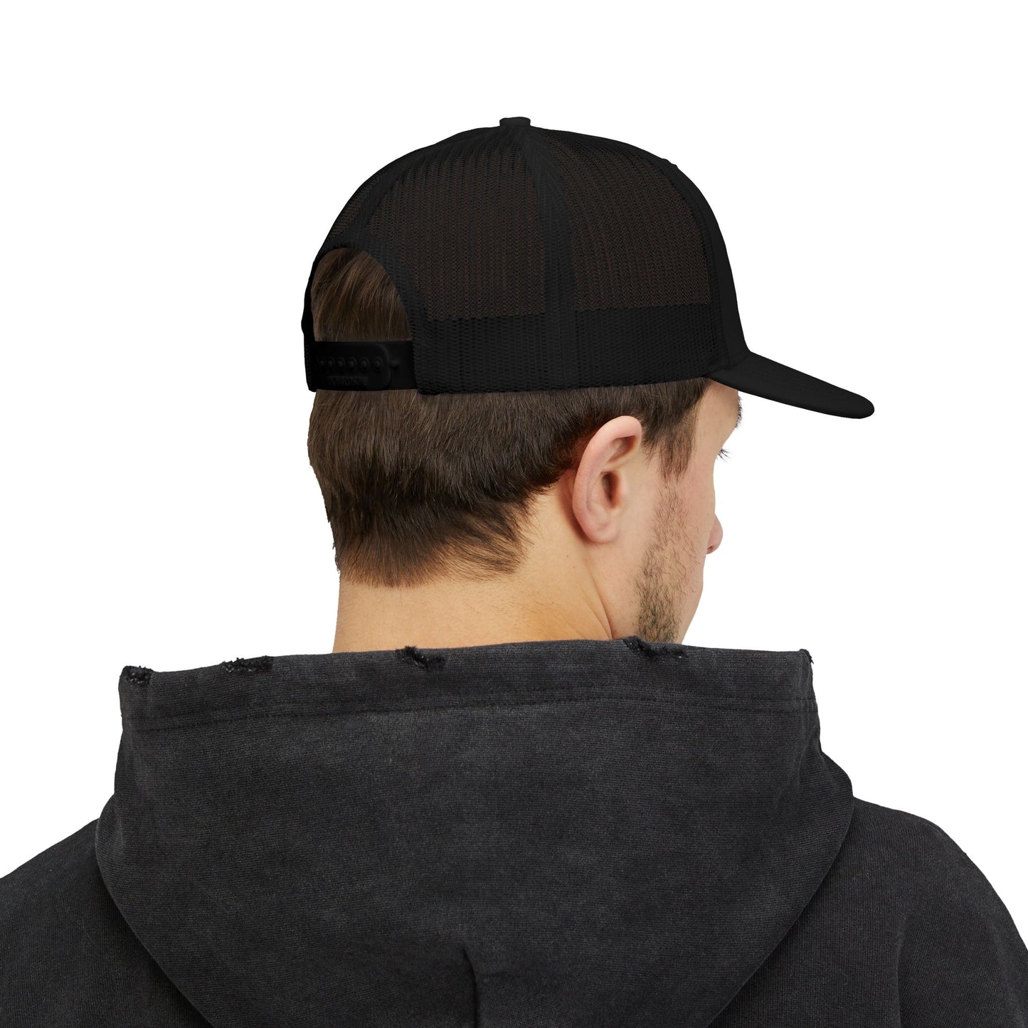 Skull Embroidered Snapback Trucker Cap – Unique Gift for Music Lovers, Festivals, Casual Wear, and Everyday Style