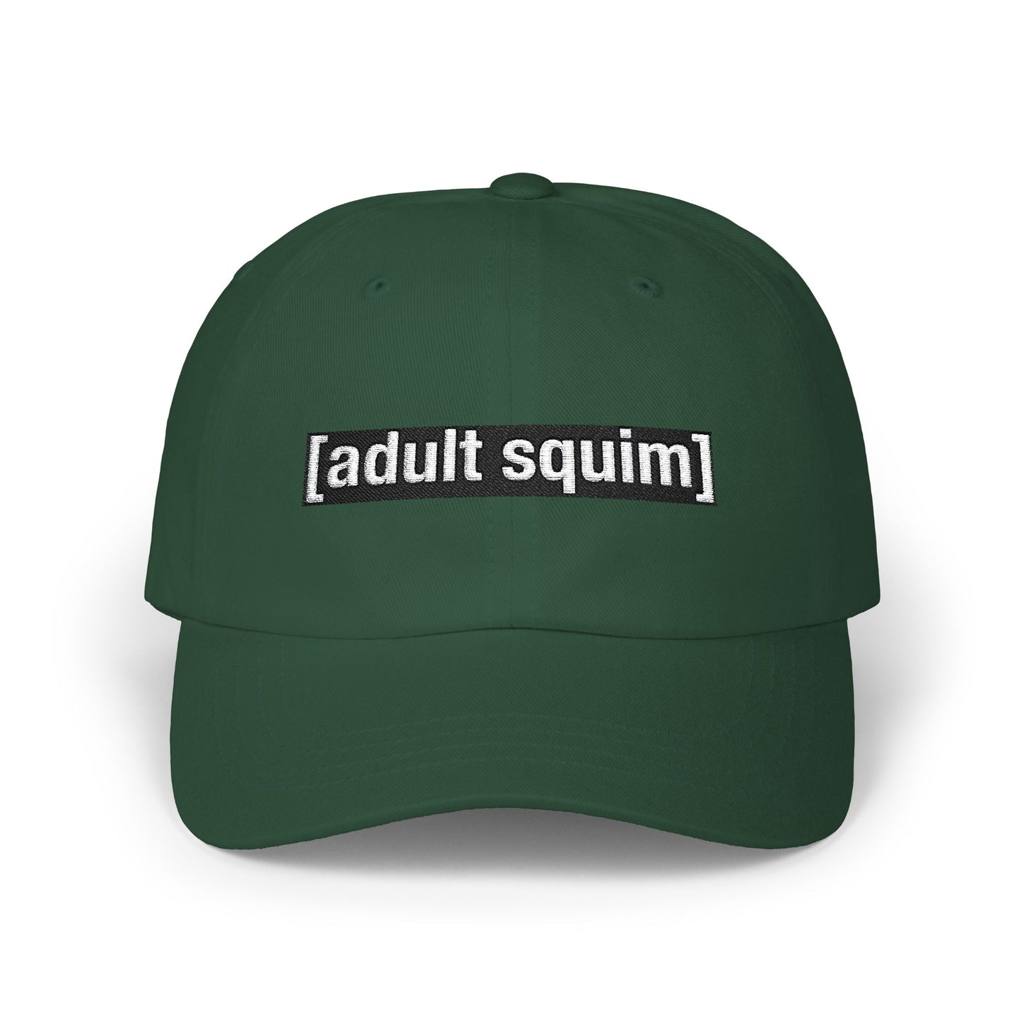 Adult Squim Classic Dad Cap, Casual Hat for Summer, Gift for Dad, Trendy Cap, Outdoor Cap, Father's Day Gift