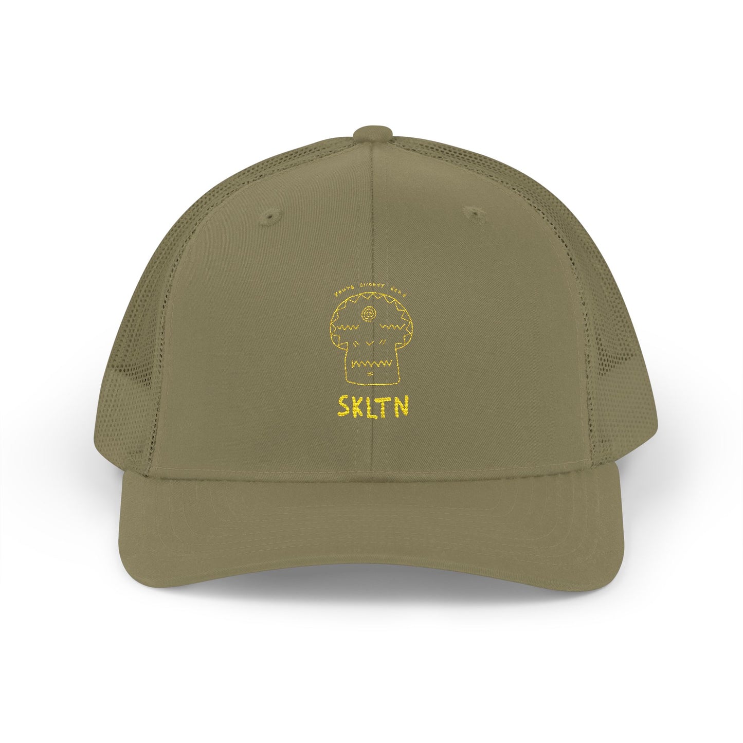Skull Embroidered Snapback Trucker Cap – Unique Gift for Music Lovers, Festivals, Casual Wear, and Everyday Style