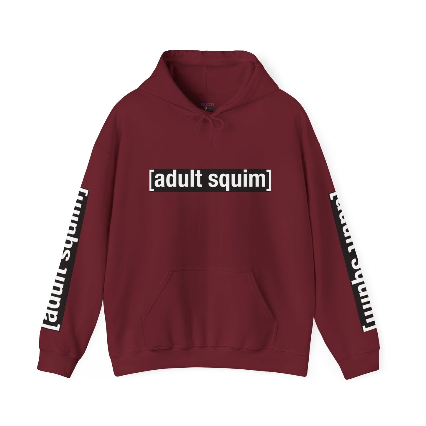 Unisex Heavy Blend™ Hoodie for Trendy Casual Vibes, Perfect for Everyday Wear, Gifts, Fashion Statement, Adult Squim Design, Iconic Style
