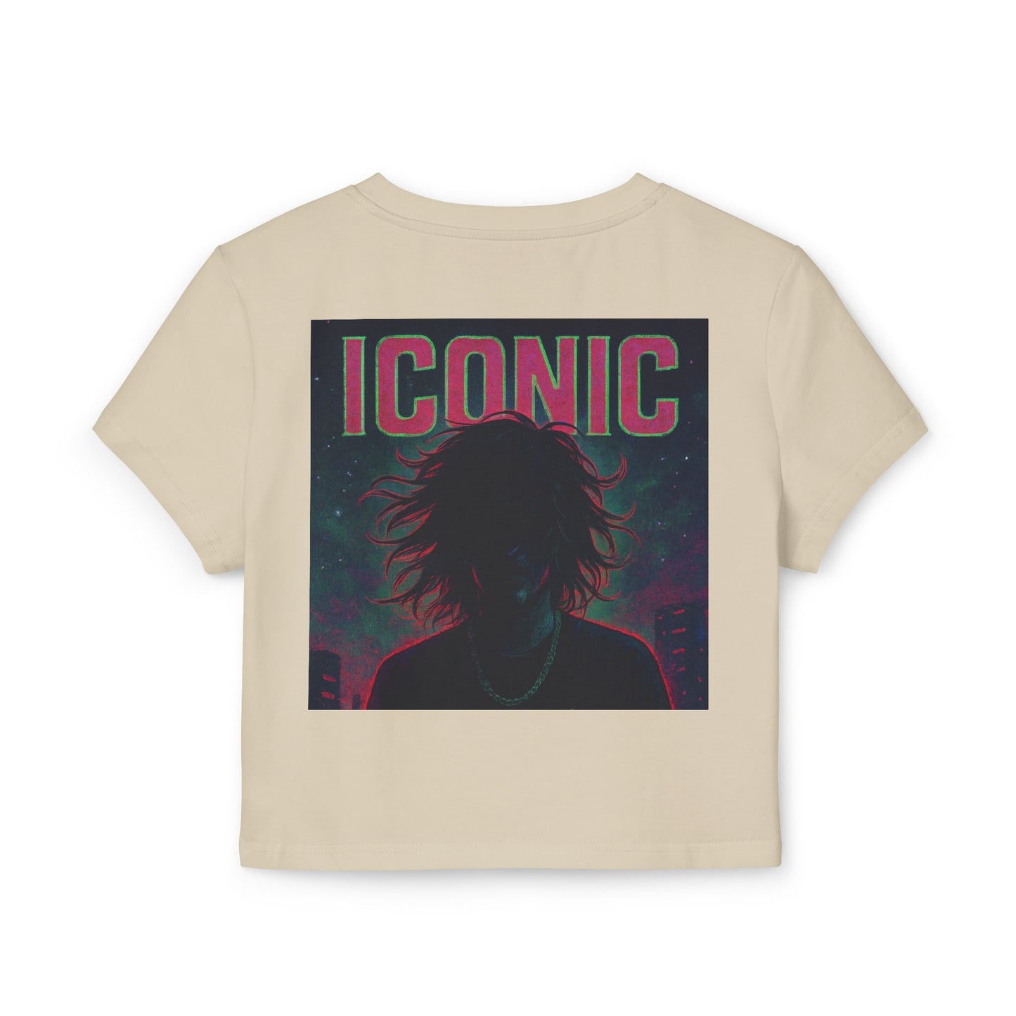 Trendy Women's Baby Tee - Adult Squim & Iconic Graphic, Casual Summer Top, Gift for Her, Festival Wear, Streetwear