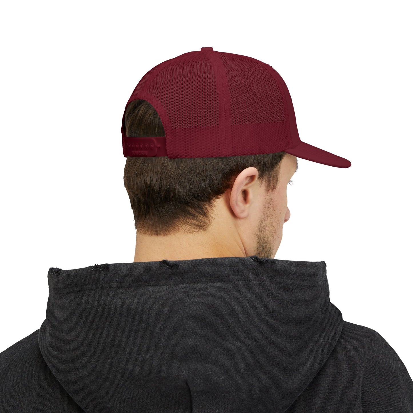 Skull Embroidered Snapback Trucker Cap – Unique Gift for Music Lovers, Festivals, Casual Wear, and Everyday Style