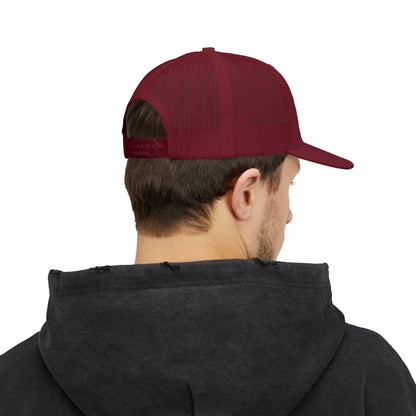 Skull Embroidered Snapback Trucker Cap – Unique Gift for Music Lovers, Festivals, Casual Wear, and Everyday Style