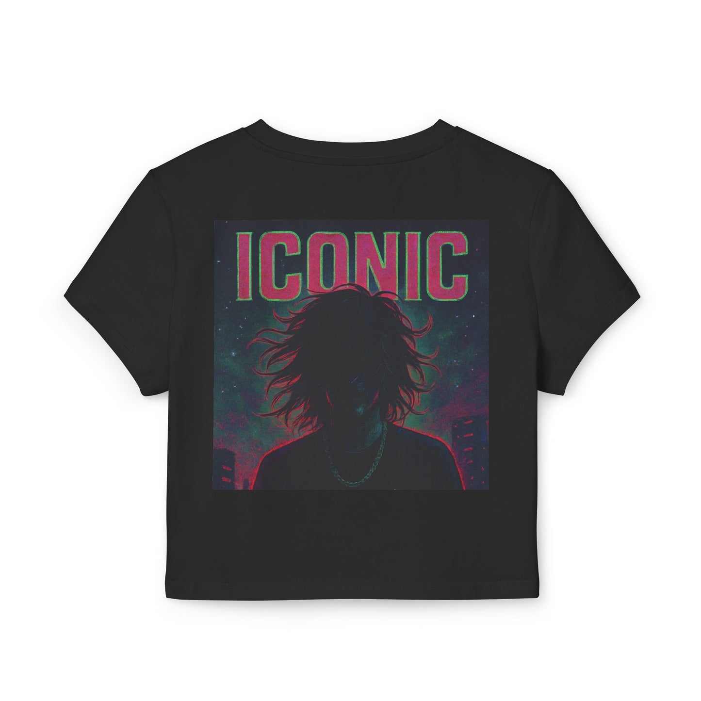 Trendy Women's Baby Tee - Adult Squim & Iconic Graphic, Casual Summer Top, Gift for Her, Festival Wear, Streetwear